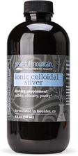 Peaceful Mountain Ionic Colloidal Silver - Natural Silver Supplement for Immune