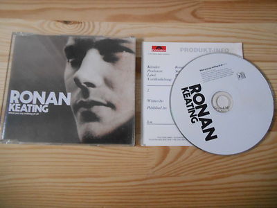 CD Pop Ronan Keating - When You Say Nothing At All (1 Song) Promo POLYDOR Pressk