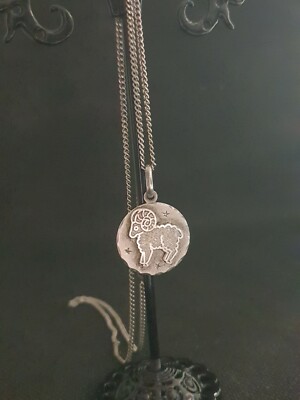 Porte-clés Argent massif BELIER | BIJOUX SIGNES DU ZODIAQUE | ESOTERIQUE | MADILAR