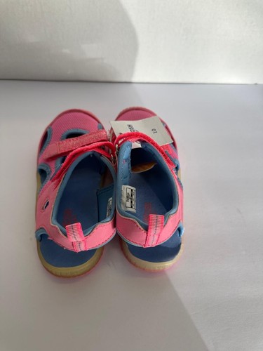 OshKosh B'Gosh Zap 2 Light-Up Shoes Girls Size 10 Pink Toddler Fisherman - Picture 3 of 6