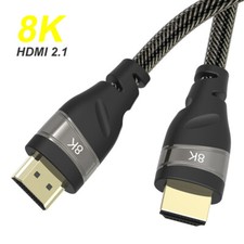 HDMI Cable 8K HDMI 2.1 Cable 8K 60Hz 48Gbps,4:4:4 HDR for PC HDTV Projector 1.5m
