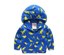 Toddler Baby Boys outerwear Hooded coats Cartoon Kids Baby Autumn Clothes