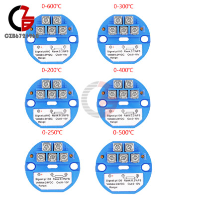 Sensore Termico 0-10v Trasmettitore Di Temperatura JIVIMOCO PT100 - 8