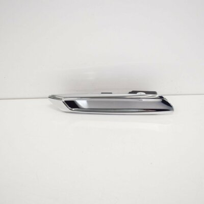 NEW BMW F10 EXTERIOR FRONT FENDER TRIM CHROMED LEFT 51137336645