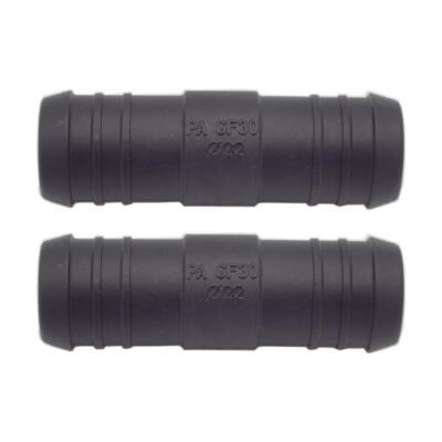 2 x YOU.S Original Schlauchverbinder Zwischenstück RGV Ø 22x22 mm - Gerade Form