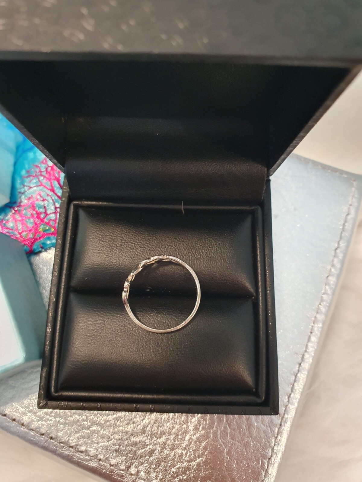 Dancing Hearts Ring (Sterling Silver) - image 6