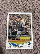 2013 Topps Series 2 San Diego Padres Baseball Card #556 Nick Hundley