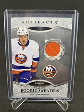 2018-19 UPPER DECK ARTIFACTS HOCKEY YEAR ONE SWEATERS MATHEW BARZAL #RS-MB