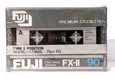 Fuji FX-II 90 - 90 Mins Chrome Blank Audio Cassette Tapes ?RARE  NEW & SEALED
