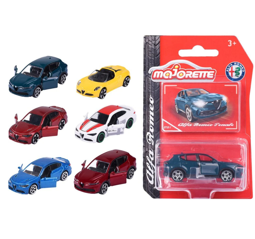 Set de 5 voitures italiennes dans un coffret cadeau Majorette