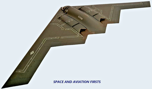 Northrop Grumman B-2A: 393RD Bomb Sqn "Spirit of California" Diecast 1/200 Model - Picture 6 of 10