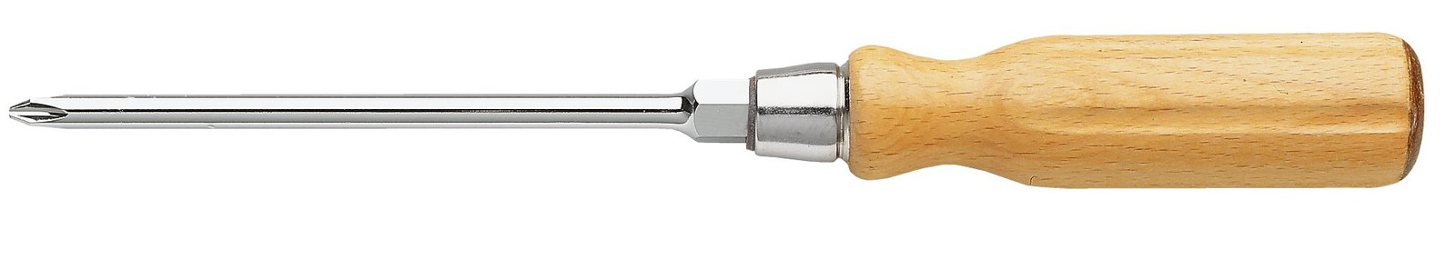 Facom ATHH.P3 Phillips Wooden Handle Screwdriver - PH.1 x 150mm