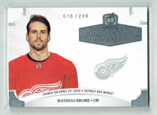 20-21 UD Upper Deck The Cup Rookie Class of 2021  Mathias Brome  Rookie