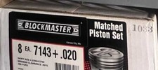 Blockmasterhi-tech 7143.020 Piston Set Of 8 Fits 460 Ford