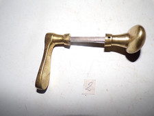 Poignées de porte anciennes en laiton