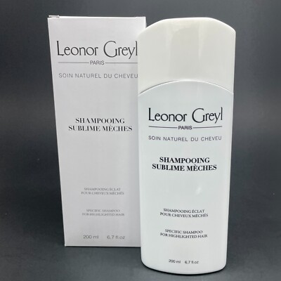 Leonor Greyl Shampooing Sublime Meches Hair Shampoo 200ml  NEW in BOX