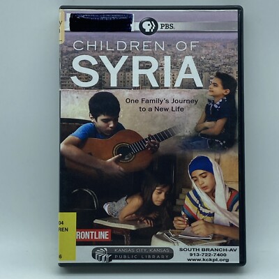Frontline: Children of Syria DVD OOP 2016 PBS WGBH Child Refugees EX-LIBRARY