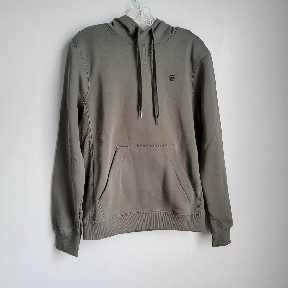 G star top raw grey hoodie