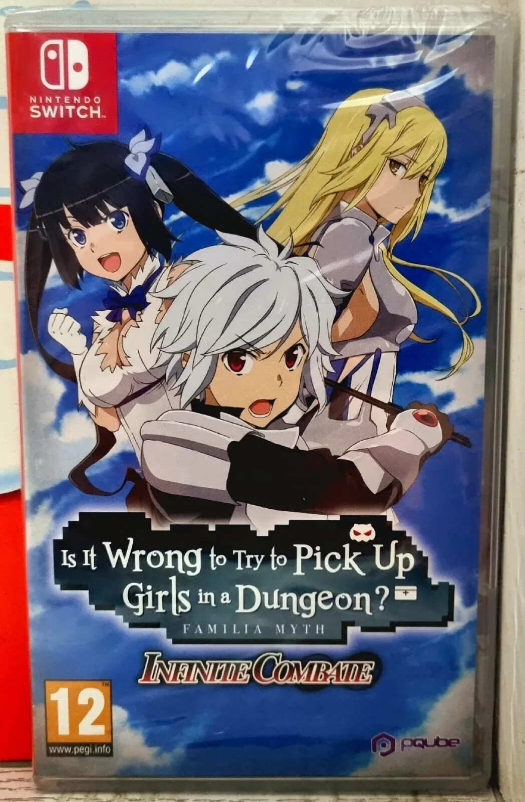 IS IT WRONG TO TRY TO PICK UP GIRLS IN A DUNGEON? NINTENDO SWITCH PAL EU NUOVO