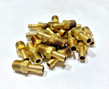 (20) 05705B-104 WEATHERHEAD Brass 5/16" Hose x 1/4" Male Pipe Rigid