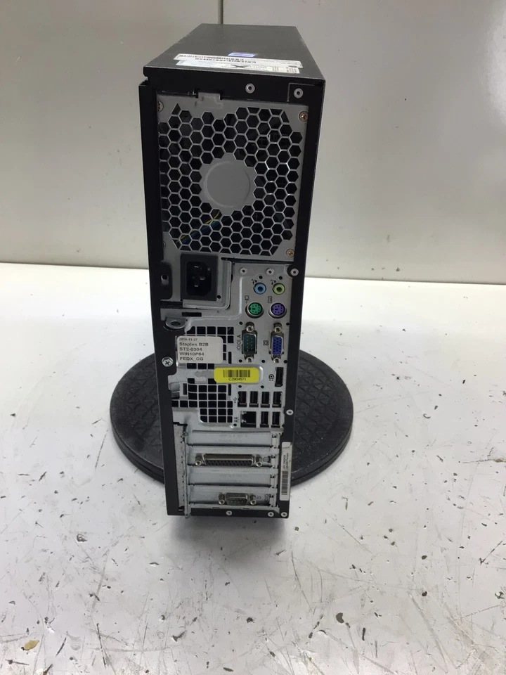 HP Compaq 8200 Elite SFF Intel Core i5-2400 3.10GHz 4GB Ram 1TB Windows XP - Image 2 of 3