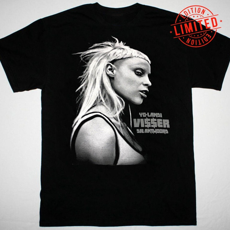 DieAntwoord Yo-landi Visser Tシャツ ヨーランディー Yolandi Visser Die Antwoord T-shirt Black Cotton All Sizes S