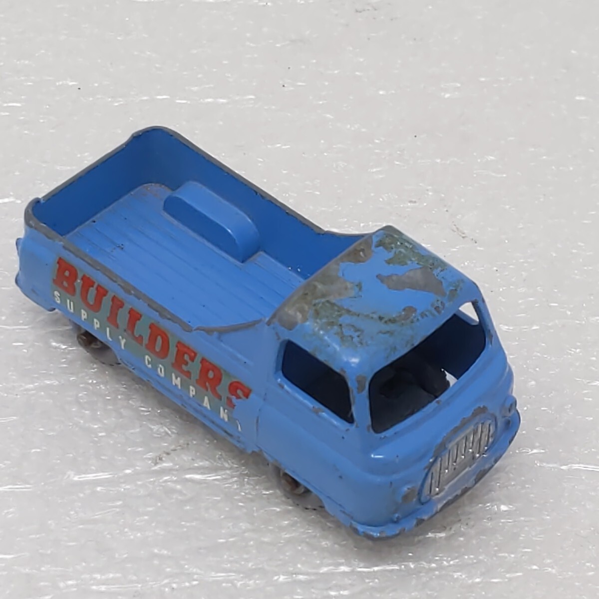 Vintage Matchbox Lesney No. 60 Morris J2 Pickup Truck Grey Wheels