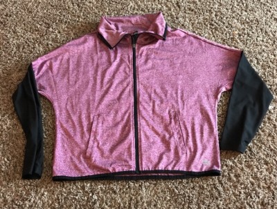 RBK Women s Live Life Active Jacket Size Large L Purple Zip Up