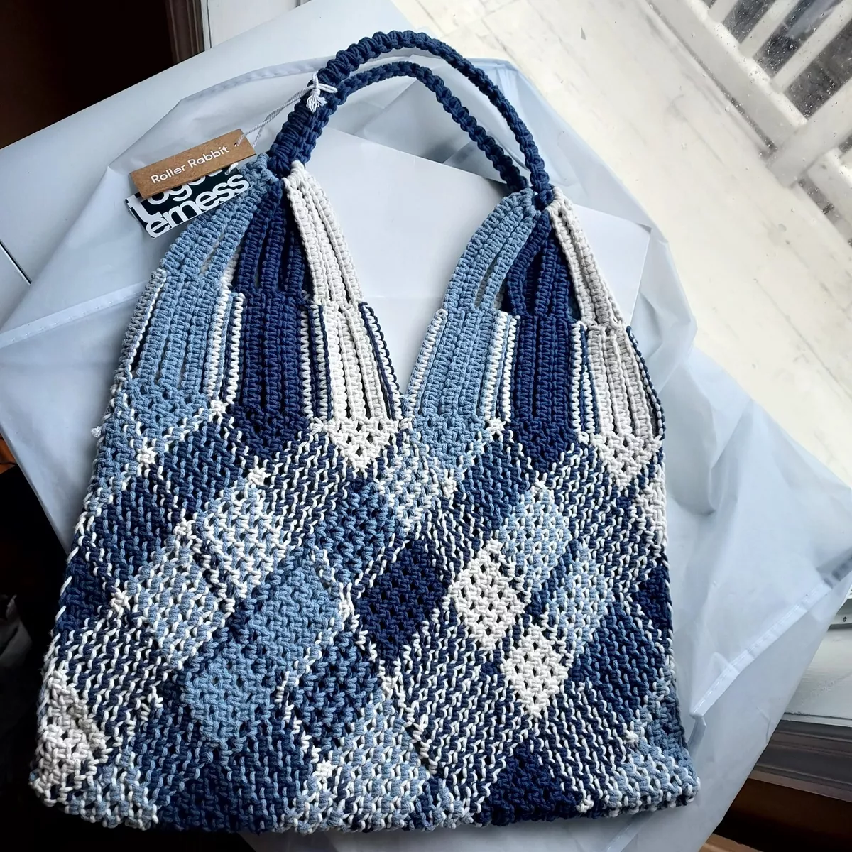 Roberta roller rabbit beach outlet bag