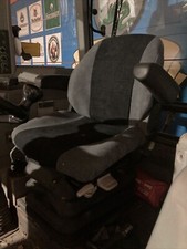 Baumaschinen Radlader Bagger Stapler Schonbezug Sitzbezug Grammer