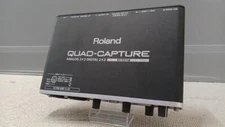 ROLAND AUDIO INTERFACE QUAD-CAPTURE IN WORKING CONDITION FROM JAPAN