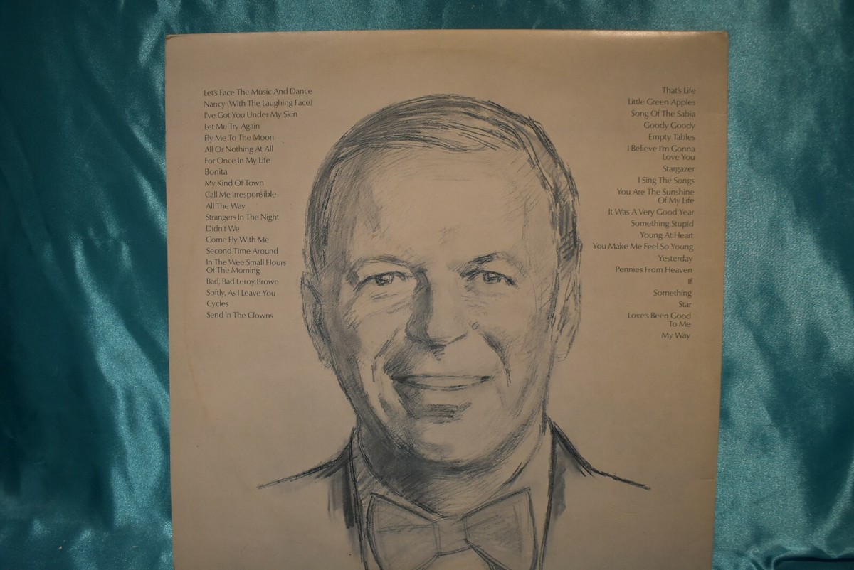 Frank Sinatra Portrait of Sinatra UK(英)盤 Portrait Of Sinatra - Forty Songs From The Life Of A Man by