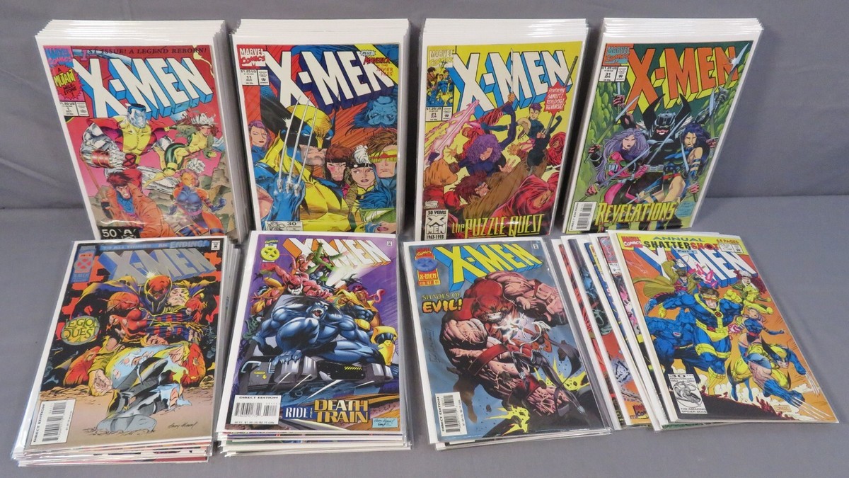 X-MEN #1-65 + Annuals 1-4, 6 Large Run (1st Omega Red, Onslaught