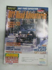 OFF-ROAD ADVENTURES MAGAZINE DECEMBER 2006 2007 FORD EXPEDITION PROCOMP TIRES