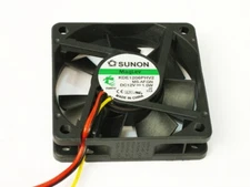 Sunon MagLev KDE1206PHV2-MS.AF.GN,60mm x 15mm 3pin 12V CPU/CaseFan vs ME60151V2 