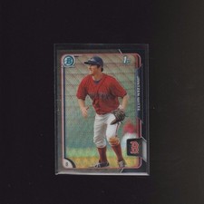 2015 Bowman Chrome Prospects Black Wave Asia Refractors #BCP57 Jantzen Witte