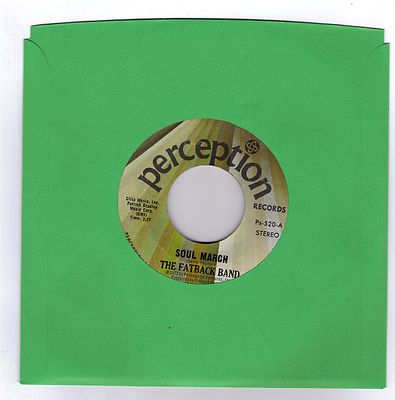FATBACK BAND, THE (Soul March) Perception 520 = VINTAGE MINT RECORD! | eBay