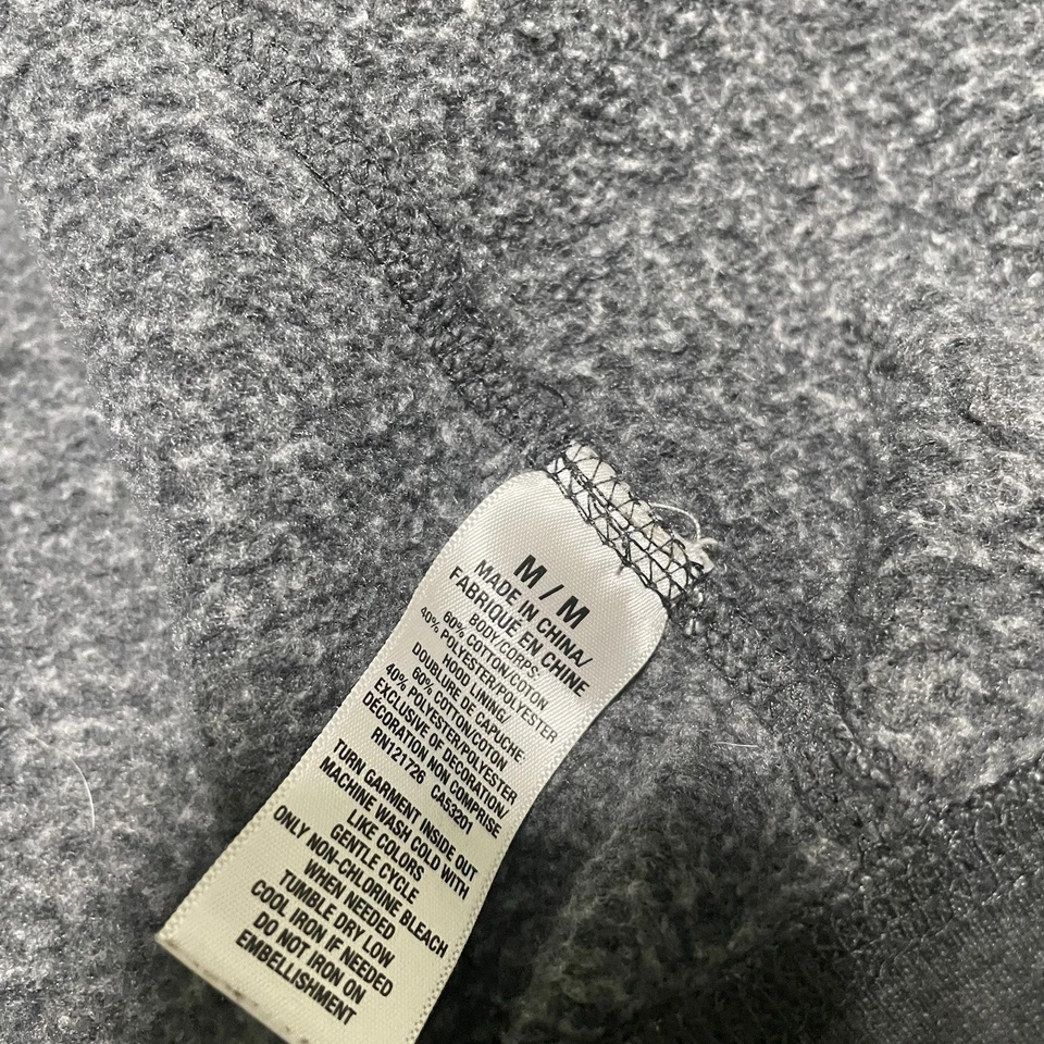 Sudadera con Capucha Y2K Aeropostale Para Mujer Gris Medio Sudadera con Cremallera (Crebilla Rota) Foto 4 de 4