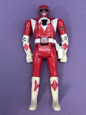 1993 Bandai Mighty Morphin Power Rangers Flip Head RED RANGER 5" Action Figure