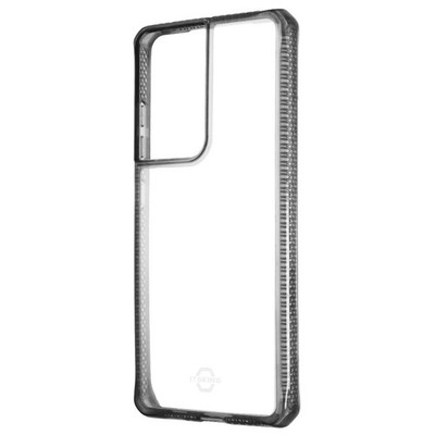 ITSKINS Hybrid Clear Serie Case Für Samsung Galaxy S21 Ultra 5G - Schwarz/Klar