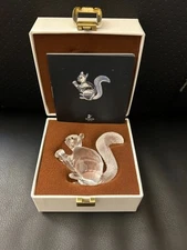 Swarovski Jubilee Squirrel 10th SCS Anniversary 1997 w/ Original Box & Packaging