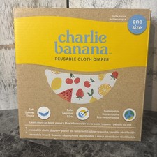 NEW Charlie Banana Reusable Cloth Diaper  Reusable Insert One Size
