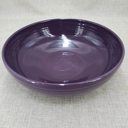 Fiesta Retired Bistro Coupe 10 1/2" Extra Large Bowl 96 OZ Mulberry NEW *Read