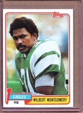1981 TOPPS WILBERT MONTGOMERY   #295 (NM-NM/MT )
