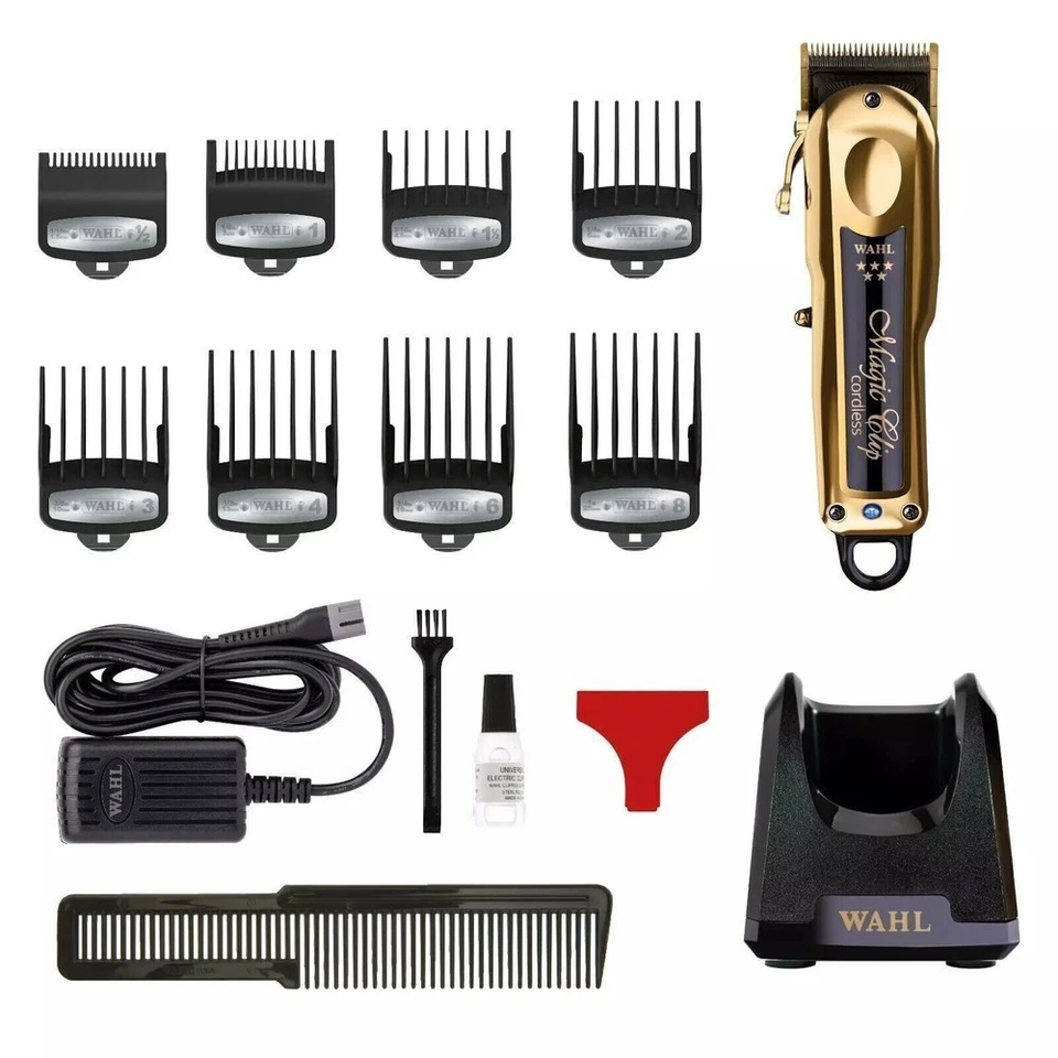 2025 Neu WAHL 5 Star Magic Clip GOLD Haarschneider,Netz / Akku Barber 8148-700$# - Bild 2 von 4