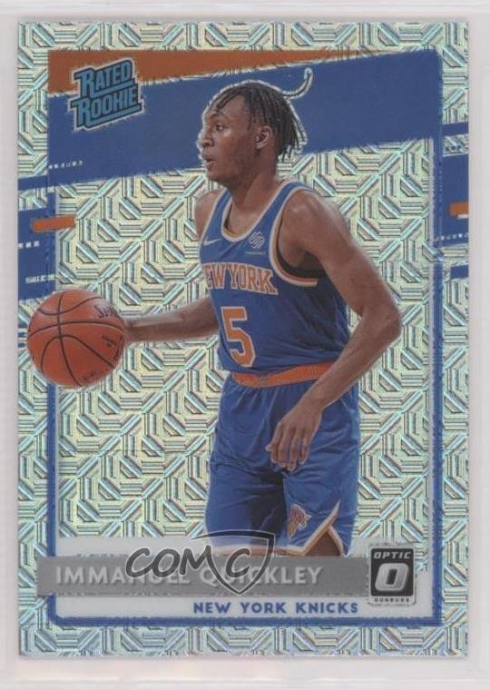 2020 Panini Donruss Optic Rated Rookie Choice Prizm Immanuel Quickley #175 2l4
