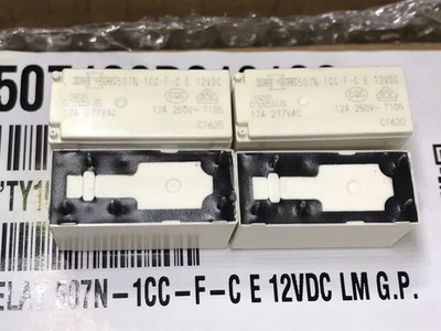 New 507N-1CC-F-C E 12VDC Power Relay 17A 250VAC 5 Pins x 10pcs *mc