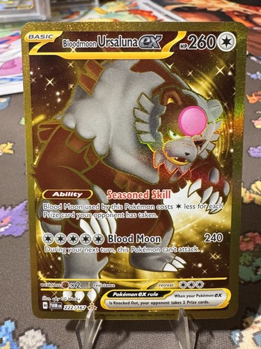 Bloodmoon Ursaluna ex 222/167 Sv06: Twilight Masquerade Holo