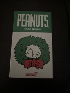 Super7 Peanuts Christmas Holiday Mystery Blind Box Reaction Figure