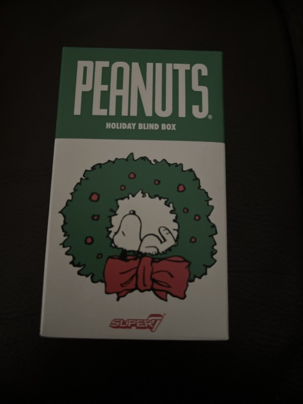 Super7 Peanuts Christmas Holiday Mystery Blind Box Reaction Figure